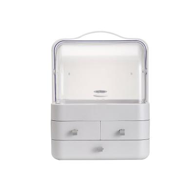 China Viable Makeup Storage Box Acrylic Organizer Drawer Acrylic Makeup Large Capacity for sale