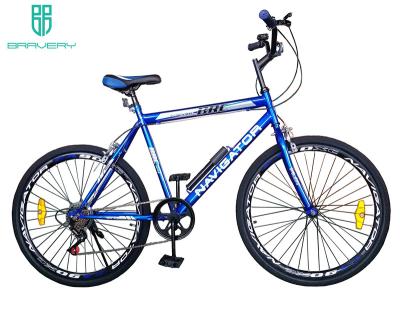 China Jiangsu bicycle factory OEM steel bicycle 26 inch mountain bicycle for sale