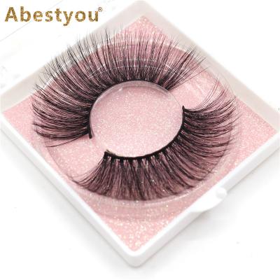 China SPARK Abestyou wholesale faux mink eyelashes private label mink eyelashes seller false mink lashes for sale