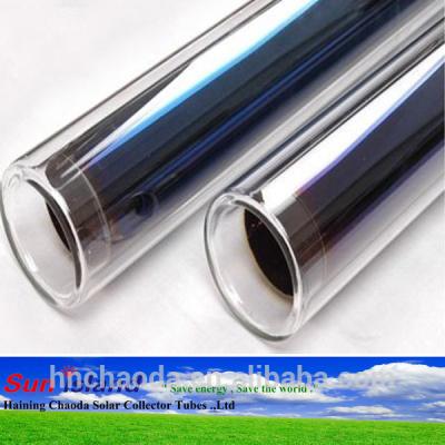 China Solar water heater 58mm 1800mm solar heat pipe solar collectors and vacuum evacuated tube solar collector tubes price for sale