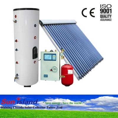 China Solar Thermal Superconducting Solar Heat Pipes Split Pressure Solar Water Heater System for sale