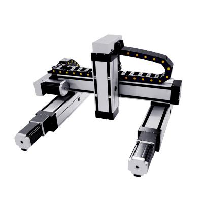 China Machinery Repair Shops RXS80XYZ-X Gantry Automatic Robot Linear Modules XYZ Slide Screw Multiaxial Motor Ball Trigger Guide Motion Rail Robotic Table for sale