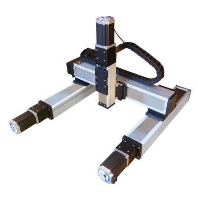 China Hotels linear guides include stepper motor xyz 3d printer ball screw linear actuator xyz gantry robot low xyz triaxial linear stage for sale