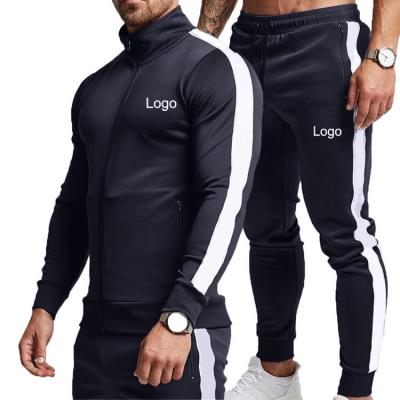 China OEM&ODM Breathable Jogging Custom Sweat Absorption Mens Fitted GYM Sports Tracksuit For Men for sale