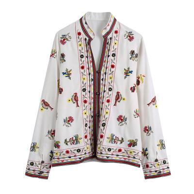 China New Autumn Vintage Long Sleeve Embroidery C499 8 for sale