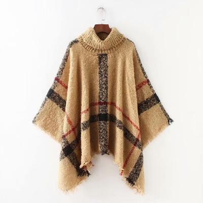 China MY825 Anti-wrinkle New Korean Spring Chic Classic Checked Sweater Coat Tops Women Casual Sweater Tops for sale