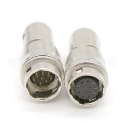 China Industrial Camera Male & 4/5/6 Pin Female With Ferrule And Ferrule Socket Free Hirose Connectors GL10A for sale