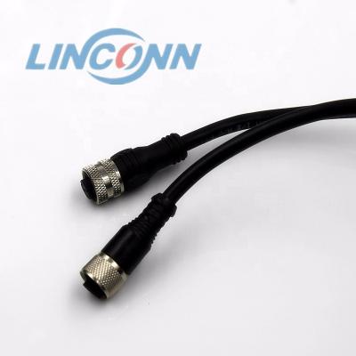 China M12 Automotive Cable Connector Sealed Connectors Screw Terminal Connector for sale