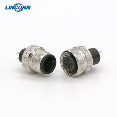 China High Quality Waterproof Automotive M12 Connector Plug And Socket China Manufacturer for sale