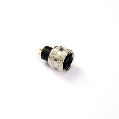 China Hot Selling Shenzhen M12 M8 Automotive Electrical Connector 5/8/12pin Circular Connector for sale