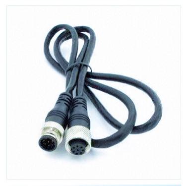 China Hot sale automotive signal connector socket circular mount m12 male female connector with cable china factory for sale