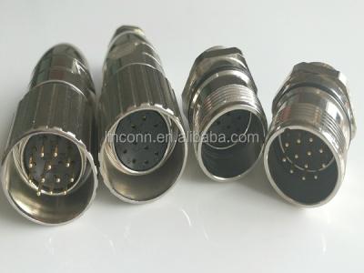 China M23 auto connector 4 7 16 pin plug cable for sale