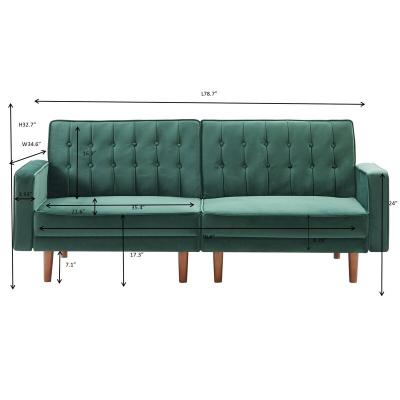 China Modern design living room furniture wholesale sofa bed with 2 seats for sale