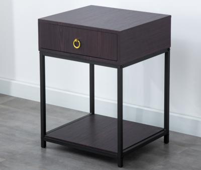 China New Side Storage Drawer Bedside Nightstand Bedroom Furniture for sale