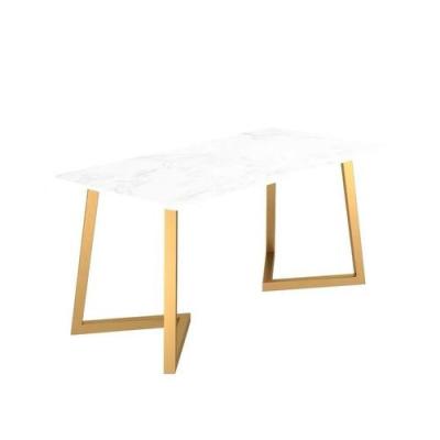 China Modern Design Dining Tables White Color for sale