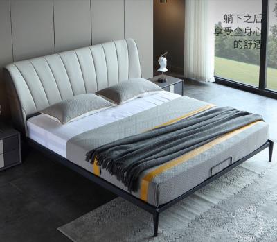 China Modern queen and king size bed for sale