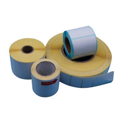 China Eco-Friendly Waterproof White Thermal Paper Rolls Direct Thermal Sticker For Shipping Packaging Labels for sale