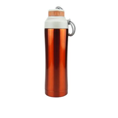 China Yongkang new design PORTABLE sport insulated stainless steel travel mug double walled vacuum flasks with lid for sale