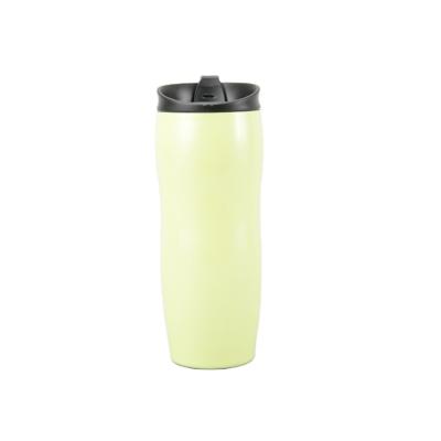 China Durable Stainless Steel Wide Mouth Mug Insulated Thermos Travel Mug For Coffee Or Tea for sale