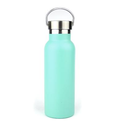 China PORTABLE Bamboo Stainless Steel Vacuum Flask Customized Eco Friendly Water Bottle Insulated Sports Bottle for sale