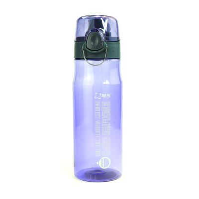 China Viable Plastic Water Bottles With Logo Sport Water Bottle Bpa Free Custom Made With Time Markers for sale