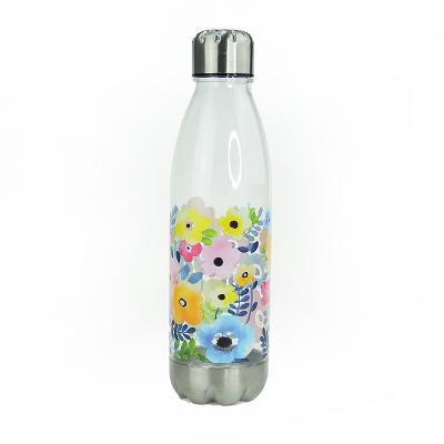 China Sustainable Cola Form Tritan Material BPA Free Custom Bottle Water for sale