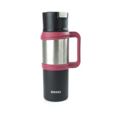 China Yongkang Factory 1200ml PORTABLE Vacuum Water Bottle With Handle Good Quality Coffee Pot for sale