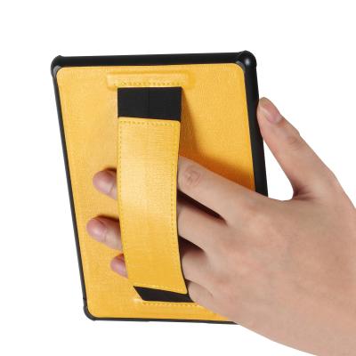 China Cover Kindle paperwhite 5 shockproof waterproof dustproof case with protective hand strap KPW5 case leather lined to protect case for KPW5 6.8