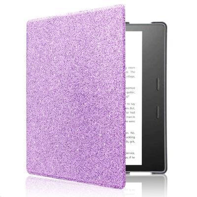 China Eco-Friendly Case For Kindle Oasis Flip Case PU Leather Cover Lightweight Cover Device Tablets Case With Auto Wake Sleep for sale