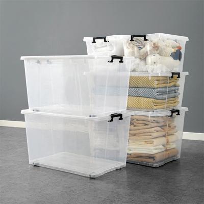 China Various Colors Household Storage Customized Plastic Viable Transparent Classic Various Sizes Organizer for sale