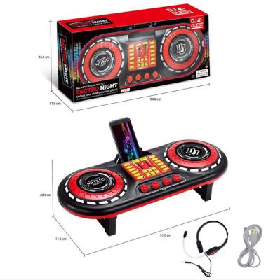 China Electronic Multifunction Karaoke DJ Machine With Earphone Musical Toy for sale