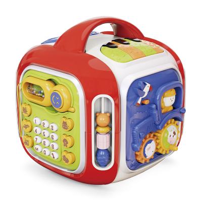 China Unique decahedron musical learning activity cube baby toys G1001 for sale