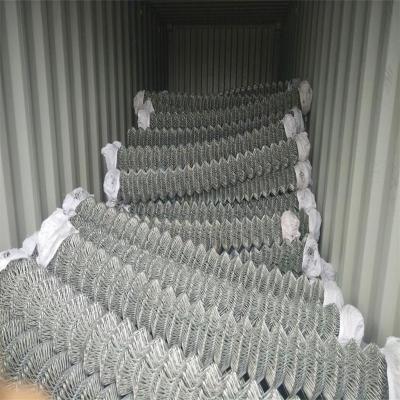 China Easily Assembled Chain Fence High Quality Galvanized Temporary Fancing Panels Supplies And Accessories Chain Link Fences For Sale Factory for sale