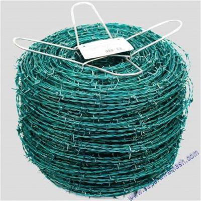 China Easily Assembled Advanced Hot Dipped Galvanized Barbed Wire For Factory for sale