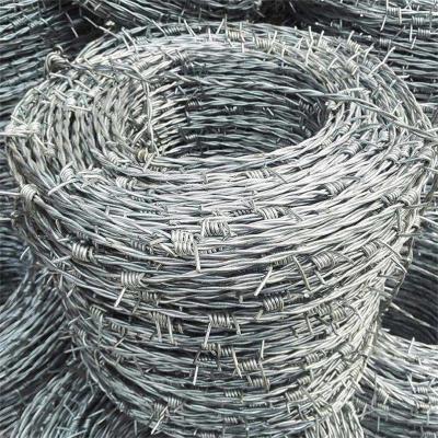 China Easily Assembled Galvanized Barbed Iron Wire Mesh for sale