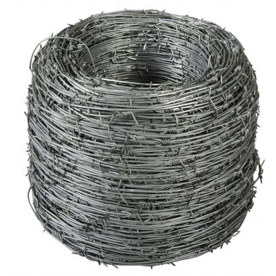 China Factory Supply Easily Assembled Double Twisted Barbed Wire Hot Dipped Galvanized for sale