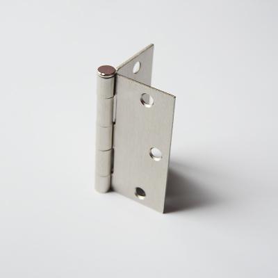 China 3 Inch Nickel Ball Bearing Stainless Steel Iron Modern Self Closing Door Hinge for sale