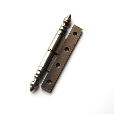 China 4.5 Inch Modern Take-Off Bronze Door Hinge With Crown Header for sale