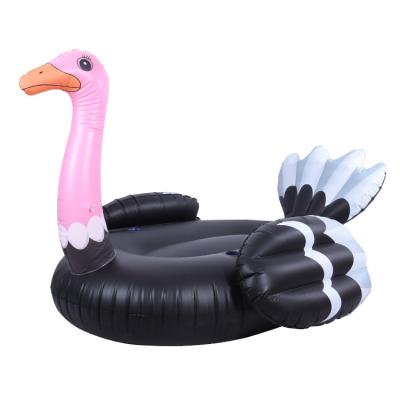 China 2021 Sale Outdoor Water Fun Giant Flamingo Swan Pool Toys Inflatable Pool Float Toys Water Pre Floating Inflatable Flamingo for sale