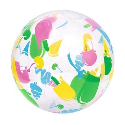 China Animated copy of Toy Factory's inflatable prizes 16 inch giant transparent beach PVC plastic soccer ball for sale