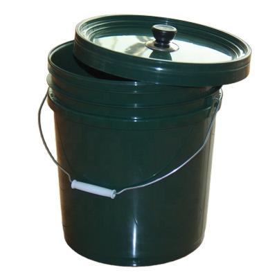 China China Eco-friendly Brand BeanBean Wholesale Plastic Buckets 18L Container With Lids With Handle Supplier for sale