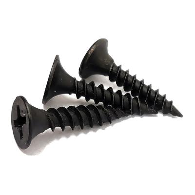 China Bugle Bulk Carbon Steel Phillip Driver Bugle Head Chipboard Black Phosphating Self Tapping Screws 1022 for sale