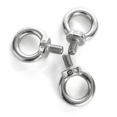 China Stainless Steel Galvanized Eye Bolt Manufacturer Stainless Steel Eye Bolt M3 M5 Eye Bolt for sale