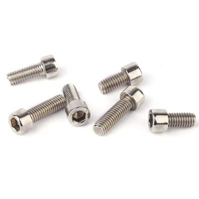 China DIN912 Stainless Steel Hexagon Socket Round Head Bolts Pan Head Screws Socket Head Metal SS Screws for sale