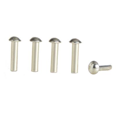 China Stainless/Carbon Steel GB/ISO Dome Head Rivet Button Head Rivets Stainless/Carbon Steel Rivets for sale