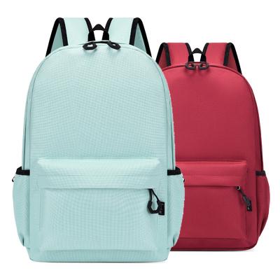 China Custom Logo Large Capacity Teenagers Backpack Canvas Waterproof Travel Backpack Waterproof School Bags for sale