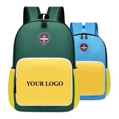 China Waterproof Promotional Custom Logo Printed Book Bag Kids Backpack School Bags For Female Student for sale