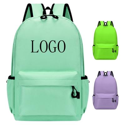 China Waterproof Promotional Custom Logo Printed Book Bag Kids Backpack School Bags Stylish Girls School Backpack Bag for sale