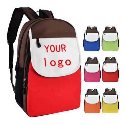 China Chinese factory high quality oxford children's schoolbag teenager school bag backpack anti-theft for sale