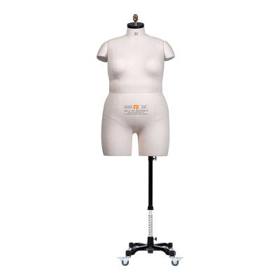 China BEIFUFORM plus size gigabyte dummy upper body plus dress form female mannequin gigabyte plus size 22 and girl mannequin add stockings for sale